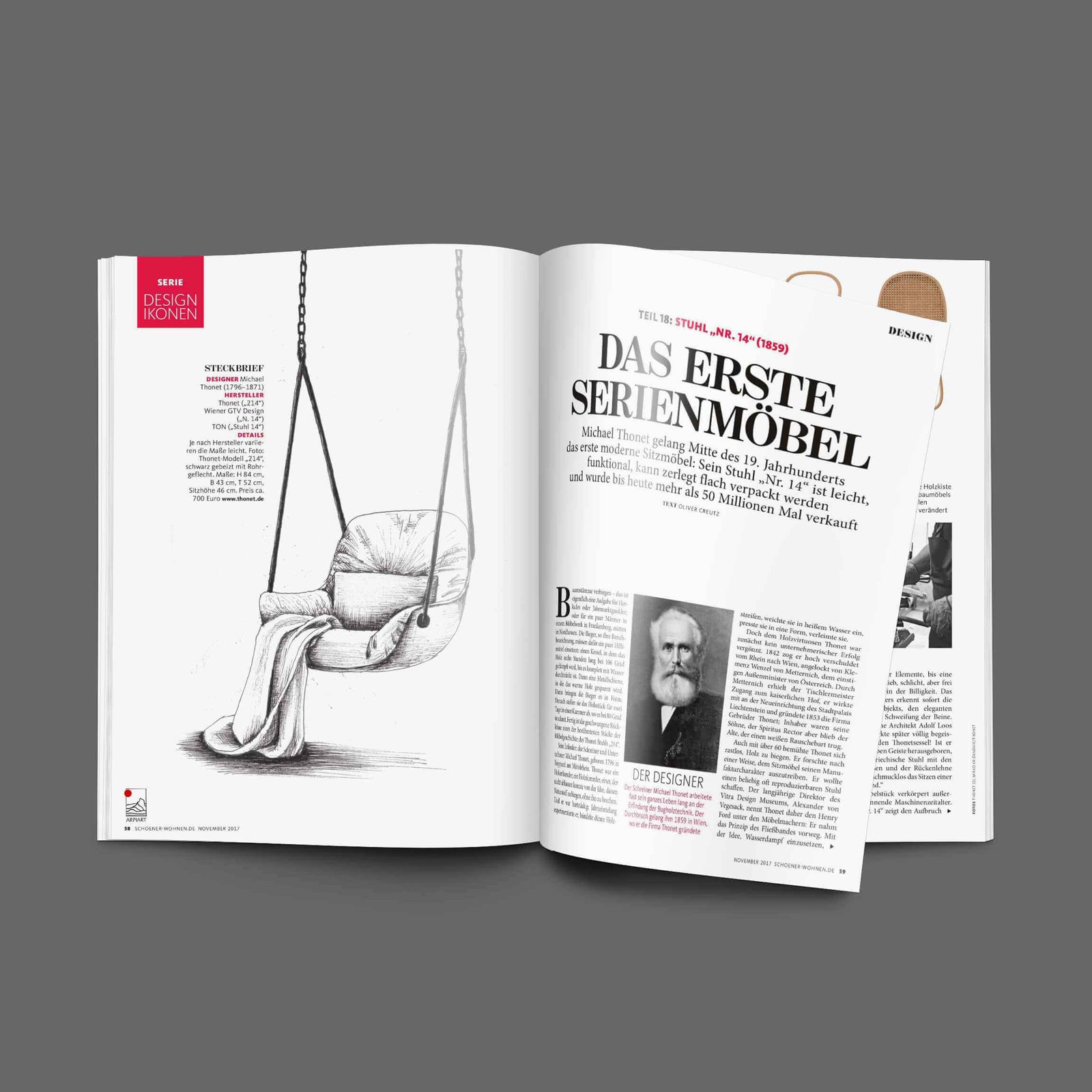 print design magazine seite layout